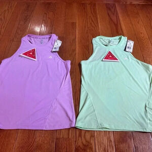 New bundle 2 Adidas Women’s training tank top race back loose fitted size XS & S
